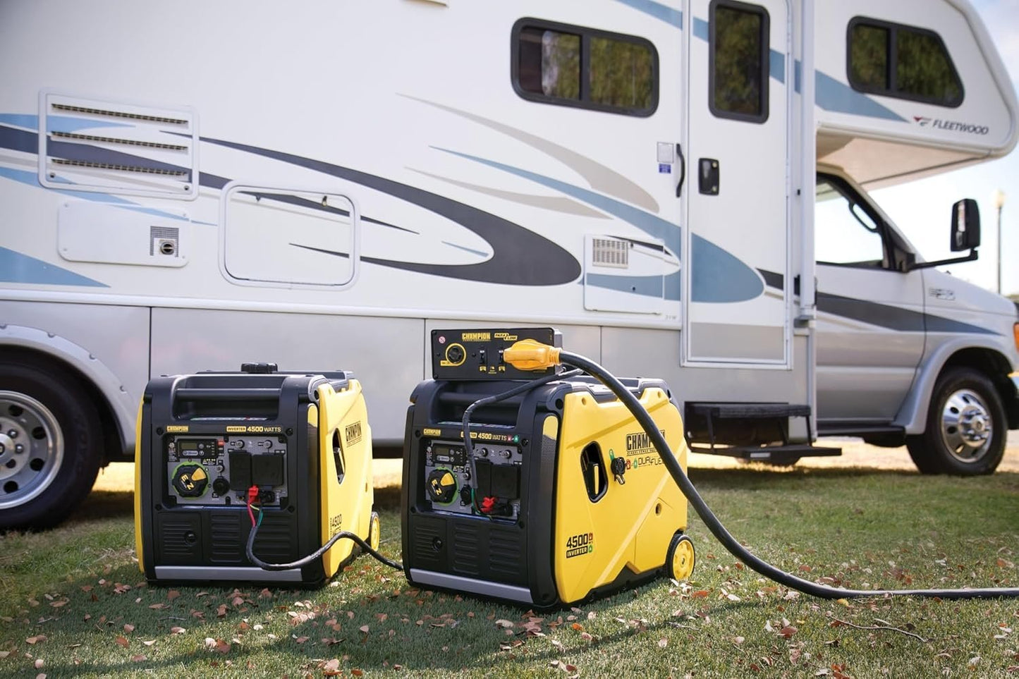 Champion 4,500-Watt Portable Dual Fuel Inverter Generator 200991