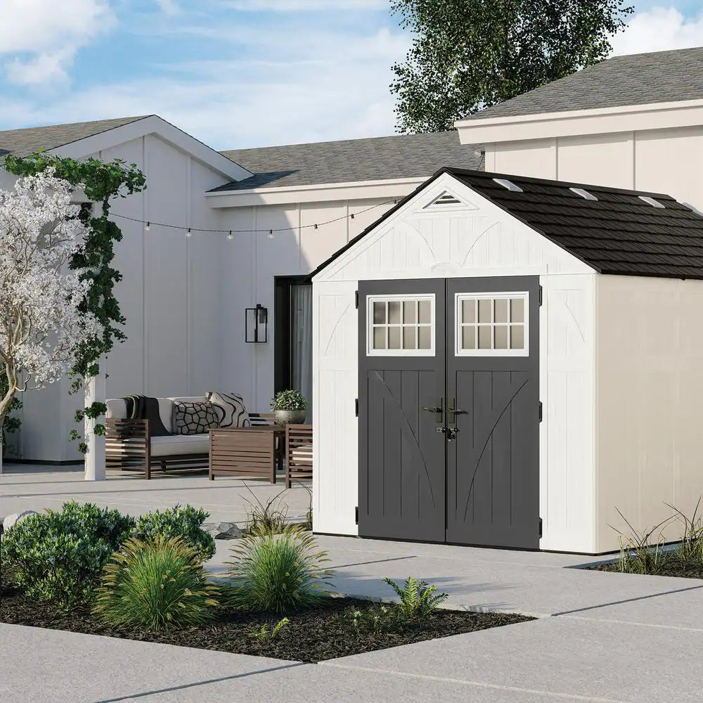 Tremont 8 Ft. W X 10 Ft. D Plastic Shed (85.32 Sq. Ft.)