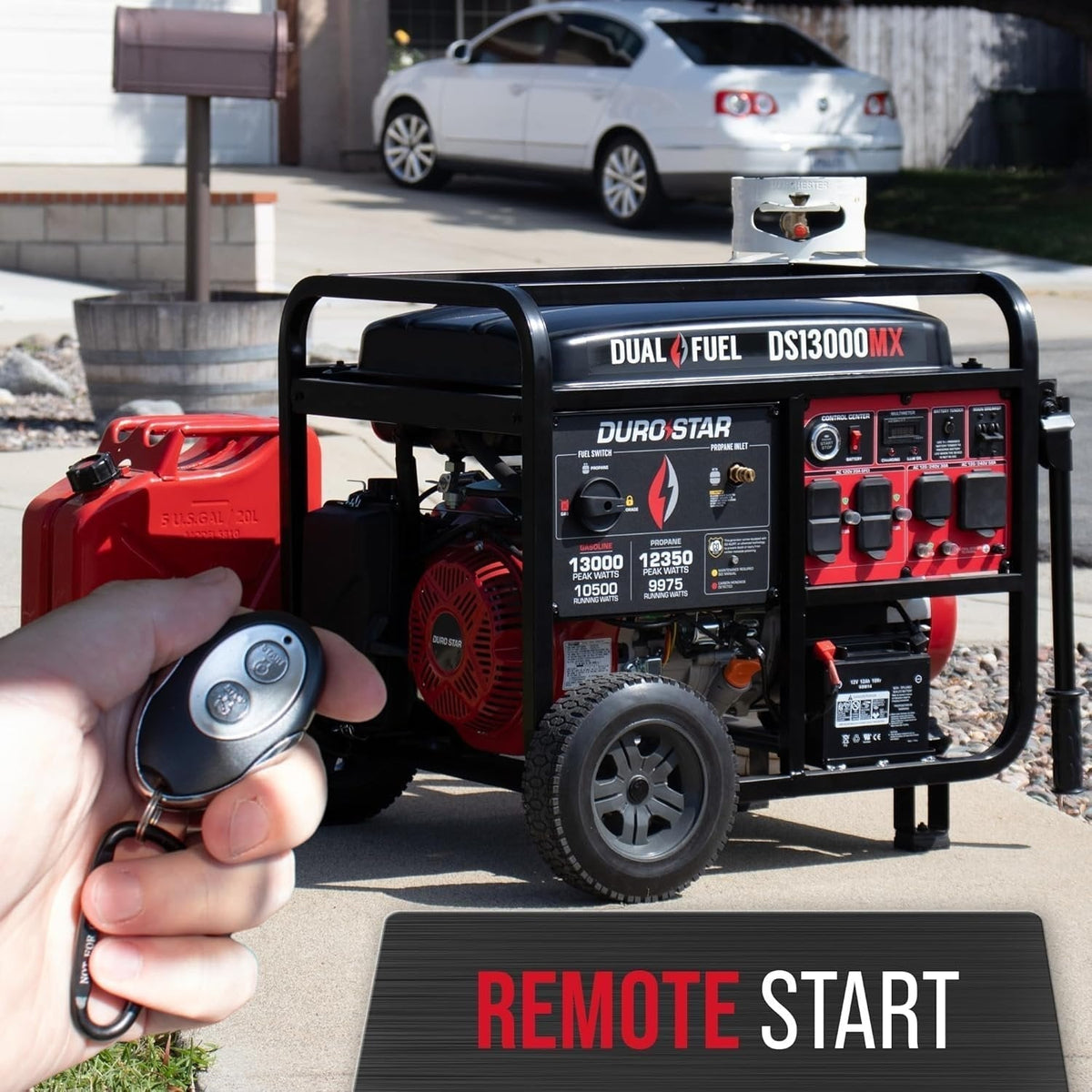 DuroMax DS13000MX Dual Fuel Portable Generator
