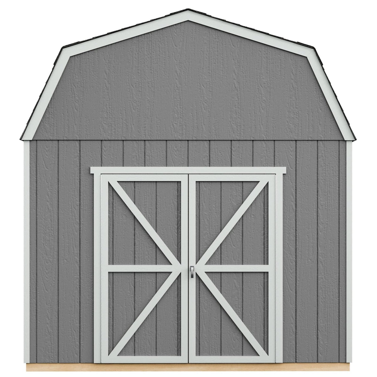 Handy Home Products Braymore 10×16 Do-It-Yourself Wooden Storage Shed with Floor