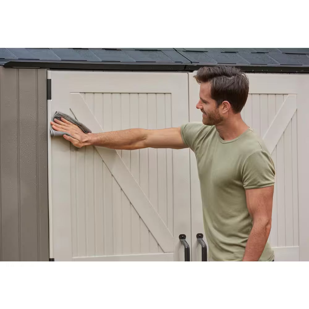 10 Ft. W X 7 Ft. D Plastic Storage Shed (70 Sq. Ft.)