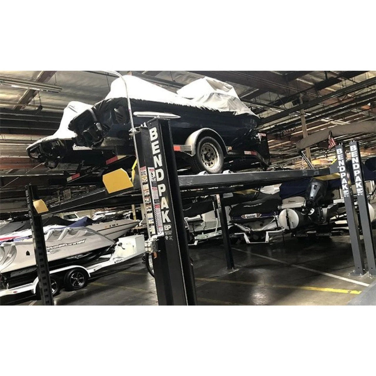 BendPak HD-7500BLX 7,500 Lb. Capacity / Vehicle & Boat Storage Lift / 82″ Rise