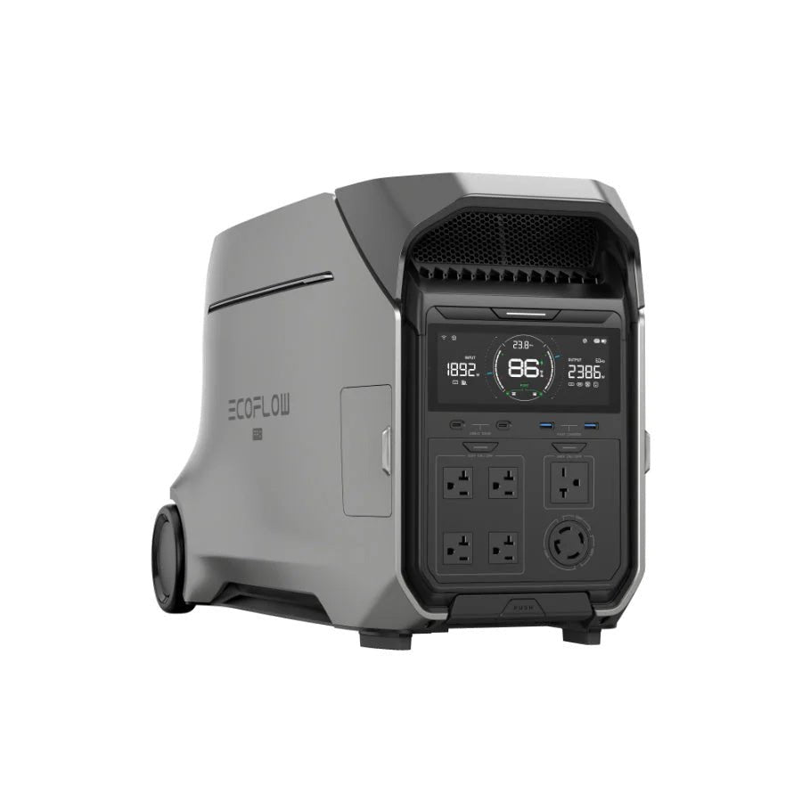 EcoFlow DELTA Pro 3 Portable Power Station | 4096Wh | 4000W | 2600W Solar Input